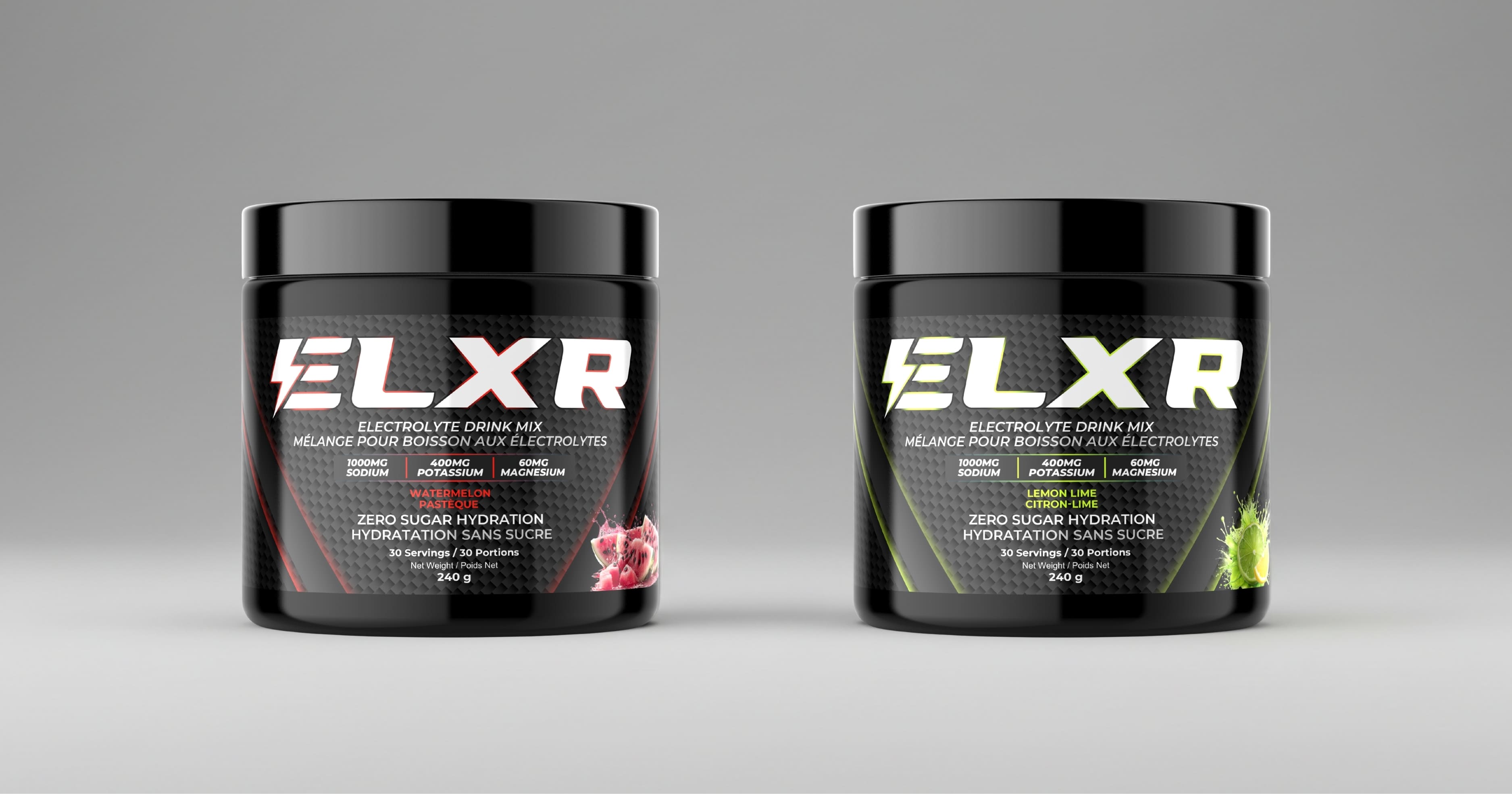 ELXR POWER Electrolytes LOGO, Canadian electrolytes and hydration products for athletes and active lifestyles
